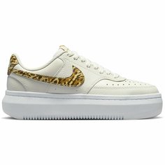 Кроссовки NIKE W NIKE COURT VISION ALTA LTR, размер 7 US, бежевый, белый