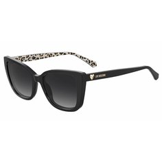 Солнцезащитные очки LOVE MOSCHINO, черный