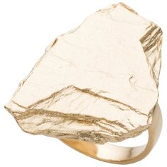 Кольцо разъемное STILE ME, серебро, 925 проба, золочение, безразмерное, золотистый