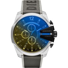 Наручные часы DIESEL Griffed, мультиколор, серый, синий, зеленый