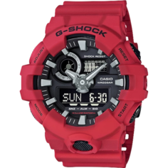 Наручные часы CASIO, черный, красный