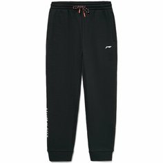 Брюки LI-NING FITNESS SWEAT PANTS, размер S, черный