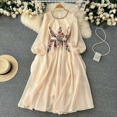 Сарафан , размер XL, абрикос No Brand