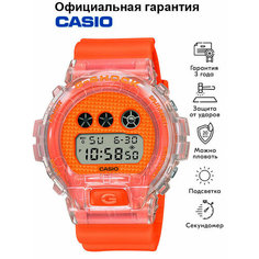 Наручные часы CASIO G-Shock, оранжевый, бесцветный