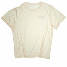 Футболка спортивная RUNNING RELIGION STONE LOGO FAST DRY TEE, 1 шт., размер XS, chalk