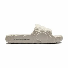 Шлёпанцы adidas, размер 4, бежевый