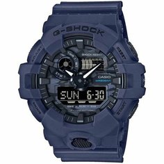 Наручные часы CASIO G-Shock, черный, синий