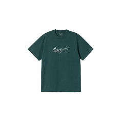 Футболка Carhartt WIP WIP, 1 шт., размер XXL, зелёный