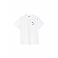 Футболка Carhartt WIP WIP, 1 шт., размер XS, белый
