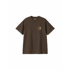 Футболка Carhartt WIP WIP, 1 шт., размер L, коричневый