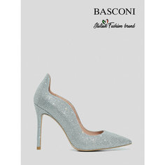 Туфли BASCONI, размер 37, серебряный