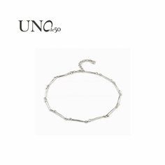 Колье UNOde50, бирюзовый