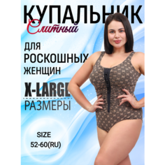 Купальник Sisianna ED&ES, размер 62, черный/бежевый
