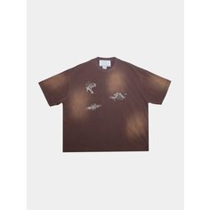 Футболка Jungles Jungles Cherub Vintage, размер XL, фиолетовый