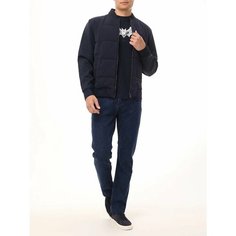 Футболка BOSS, размер 46, синий