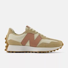 Кроссовки New Balance 327, размер 9,5 US, коричневый/красный