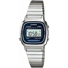 Наручные часы CASIO Collection, серебристый/синий