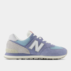 Кроссовки New Balance 574, размер 10 US, синий/голубой