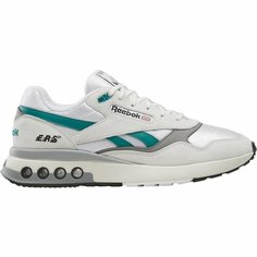 Кроссовки Reebok ERS World, полнота F, размер 9,5 US, серый/белый/зеленый
