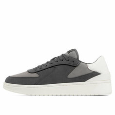 Кроссовки STREET BEAT Solid Suede, полнота 6 (RU)/ на среднюю стопу, размер 43, серо-белый