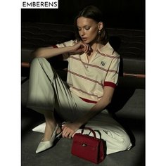 Джемпер EMBERENS Весна-лето 2025, размер M, , красный
