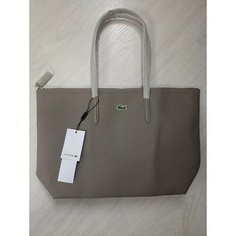 Сумка шоппер , фактура рельефная, серый Нет бренда