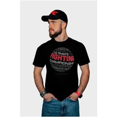 Футболка UFC, размер 48, черный
