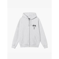 Толстовка Stussy World Tour, размер M, , серый