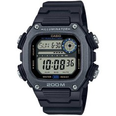Наручные часы CASIO, черный, серый