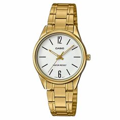 Наручные часы CASIO Collection, белый, золотой