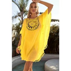 Туника Anastasia Beverly Hills 2025, 1 шт., размер 44-52, желтый