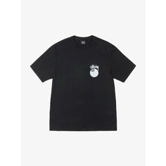Футболка Stussy 8 Ball Pig Dyed Tee, размер XL, черный