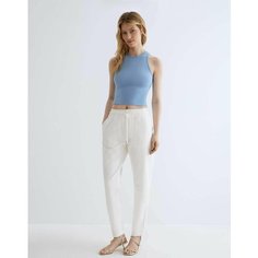 Джинсы дудочки Gloria Jeans, размер S/170 (40-42), молочный