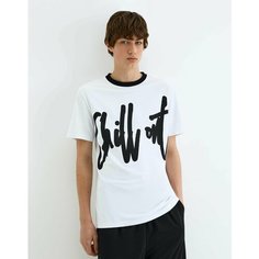 Футболка Gloria Jeans, размер 10-12л/146-152, белый