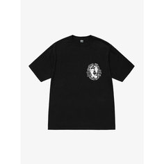 Футболка Stussy Camelot Pig, размер L, black
