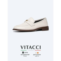 Лоферы VITACCI, размер 41, молочный