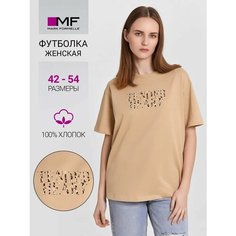 Футболка MARK FORMELLE Для женщин, размер L, бежевый