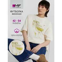Футболка MARK FORMELLE Для женщин, размер S, бежевый