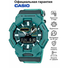 Наручные часы CASIO G-Shock, зелeный