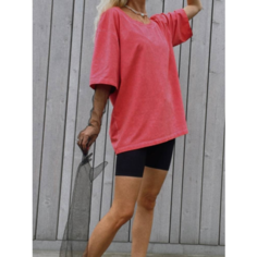 Футболка 4WEAR, 1 шт., размер L-XL, рoзовый
