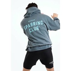 Худи спортивное Boxraw Sparring Club, размер XXL, , темно-серый