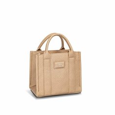 Сумка DAVID JONES, фактура зернистая, camel