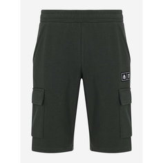 Шорты спортивные Kappa Authentic Mens Cargo Knitted Shorts, размер 48/50, зеленый