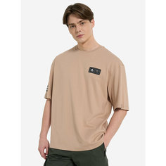 Футболка Kappa Authentic Mens SS T-shirts, 1 шт., размер 52/54, бежевый