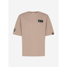 Футболка Kappa Authentic Mens SS T-shirts, 1 шт., размер 48/50, бежевый