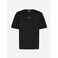 Футболка Kappa Authentic Pique Mens SS T-shirts, 1 шт., размер 52/54, черный