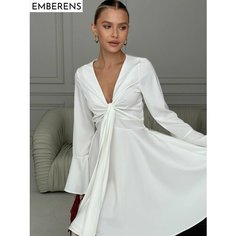 Платье EMBERENS Весна-лето 2025, размер 44, белый