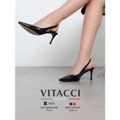 Туфли слингбэки VITACCI, размер 35, черный