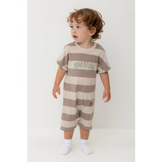 Песочник crockid КР 6499/бежевый,коричневый,полоска к552, размер 52/86, бежевый, коричневый