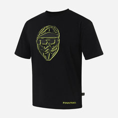 Футболка Finntrail HELMET, размер S, черный, желтый